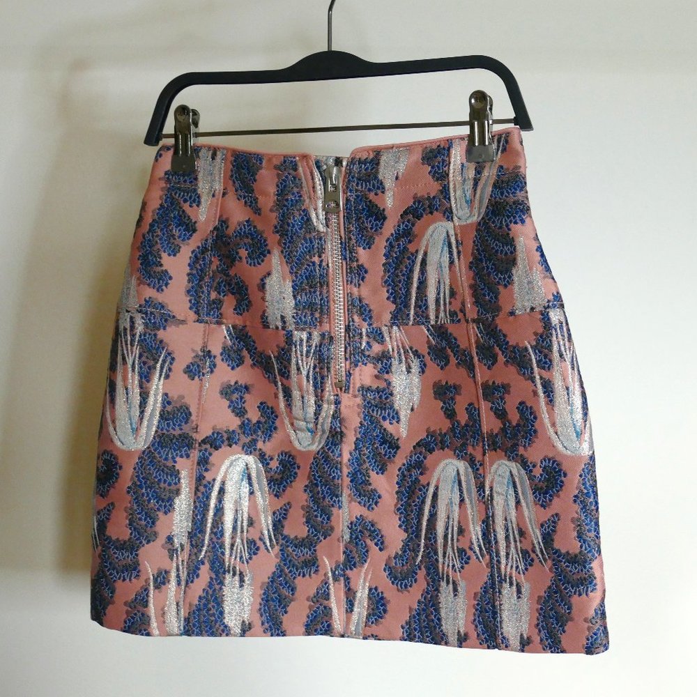 H&M Conscious collection brocade skirt